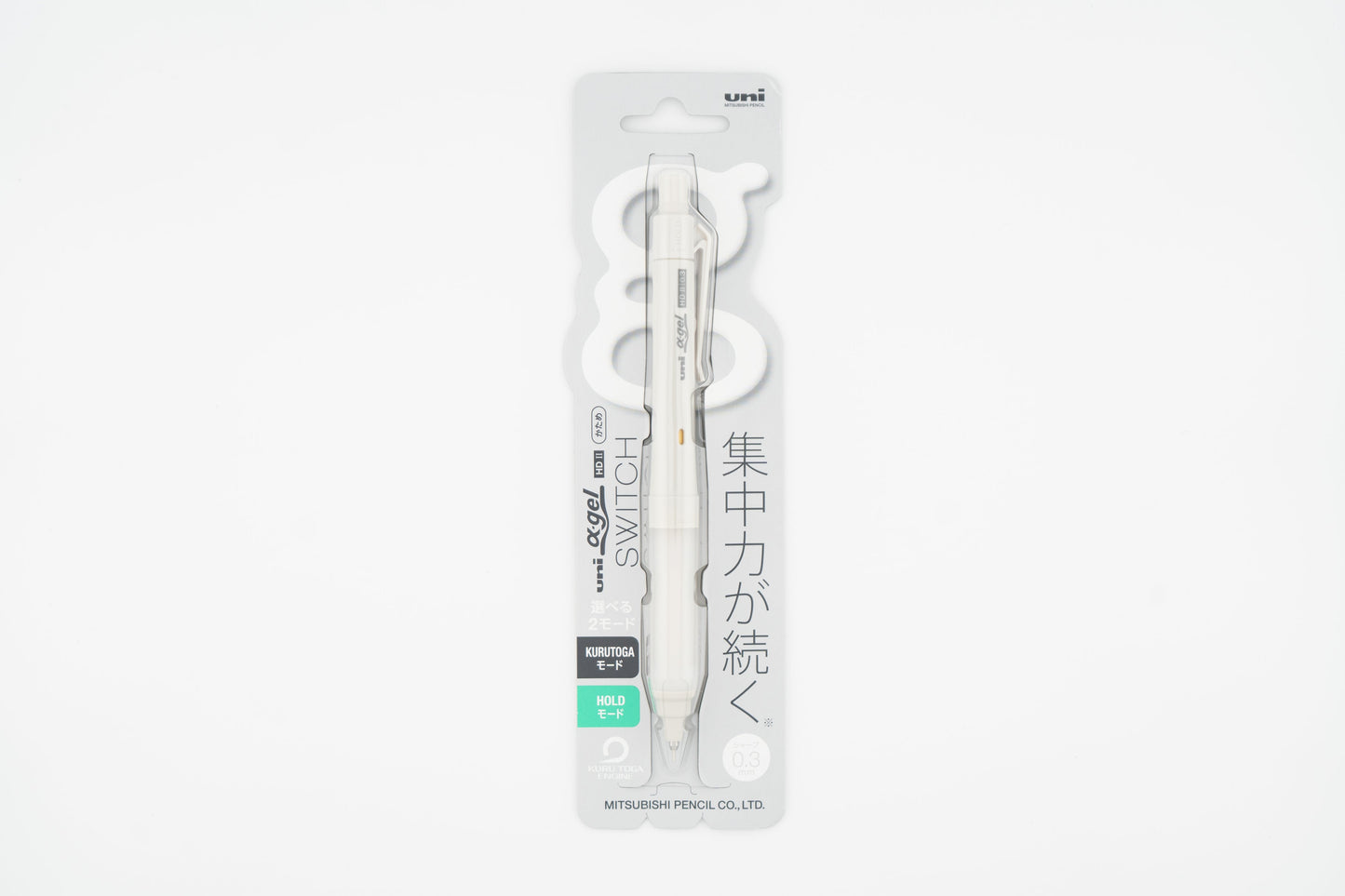 Kuru Toga Gel Switch 0.3mm Mechanical Pencil