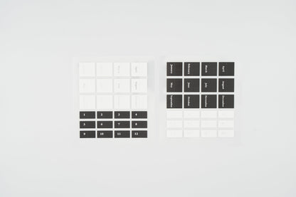 1649 Plain.45 Date Index Set