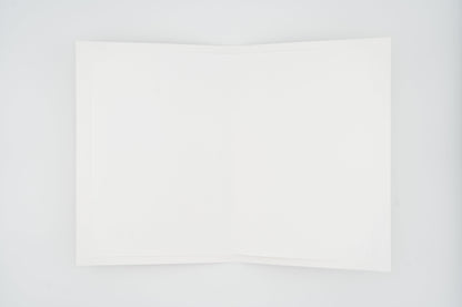 New White Wedding Card Set