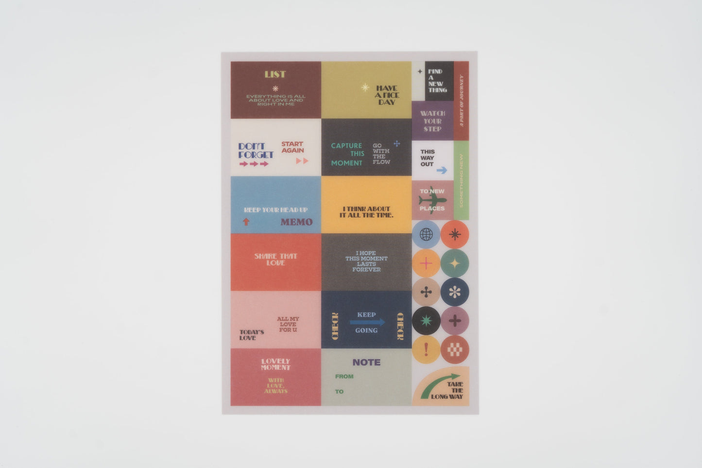 Life&Pieces Point Sticker Set