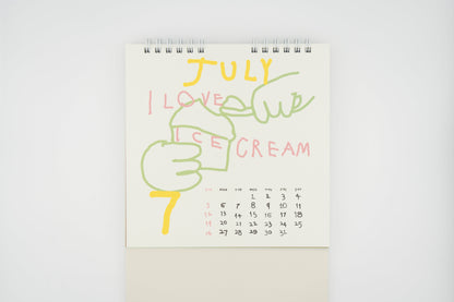 2026 Little Things Two-Way Desk Calendar