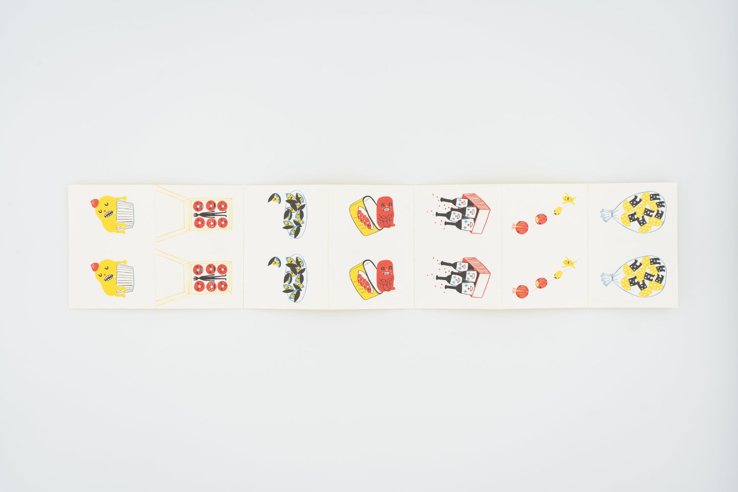 Mini Sticker Pack Monster