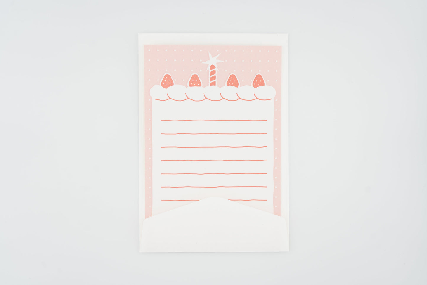From The Heart Letter Press Message Card