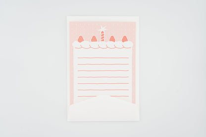From The Heart Letter Press Message Card