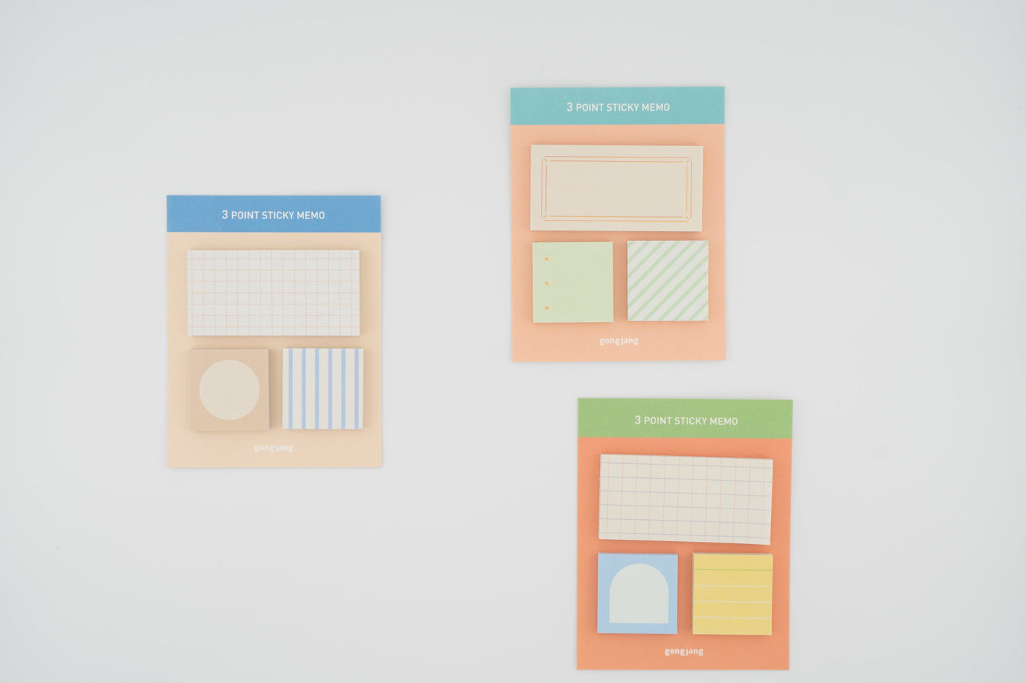 3 Point Sticky Memo