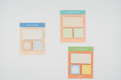 3 Point Sticky Memo
