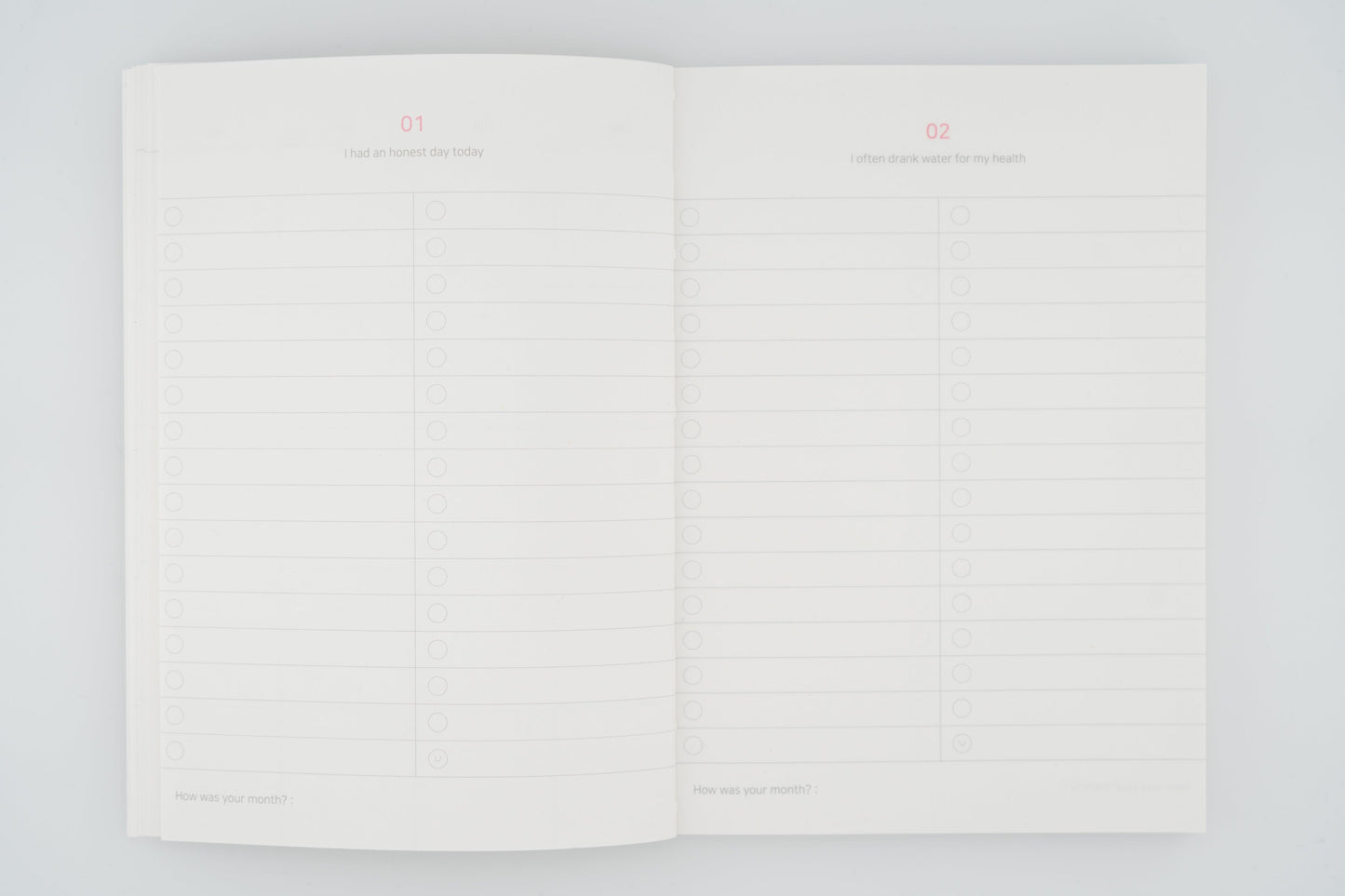 Love Me Right Non-Dated Diary
