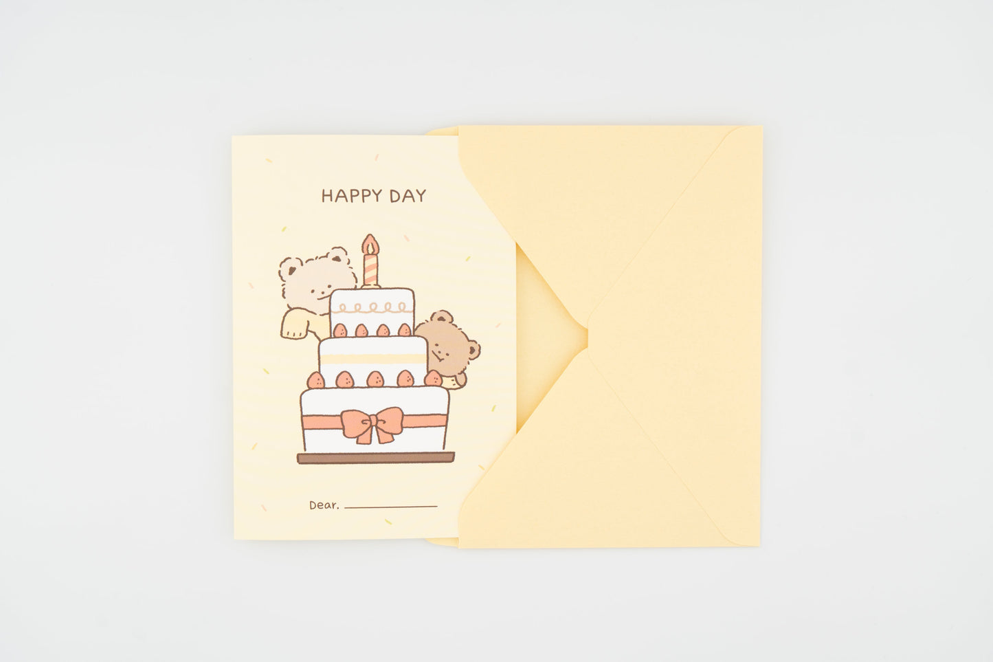 Bushishi Bear Message Card