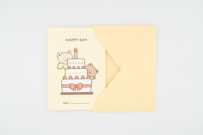Bushishi Bear Message Card