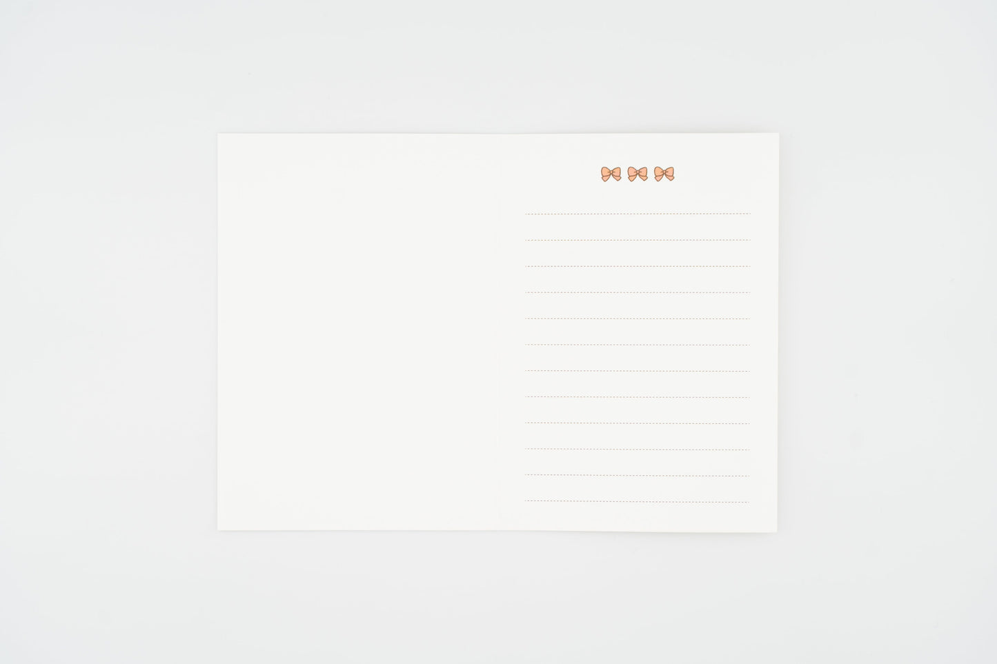 Bushishi Bear Message Card