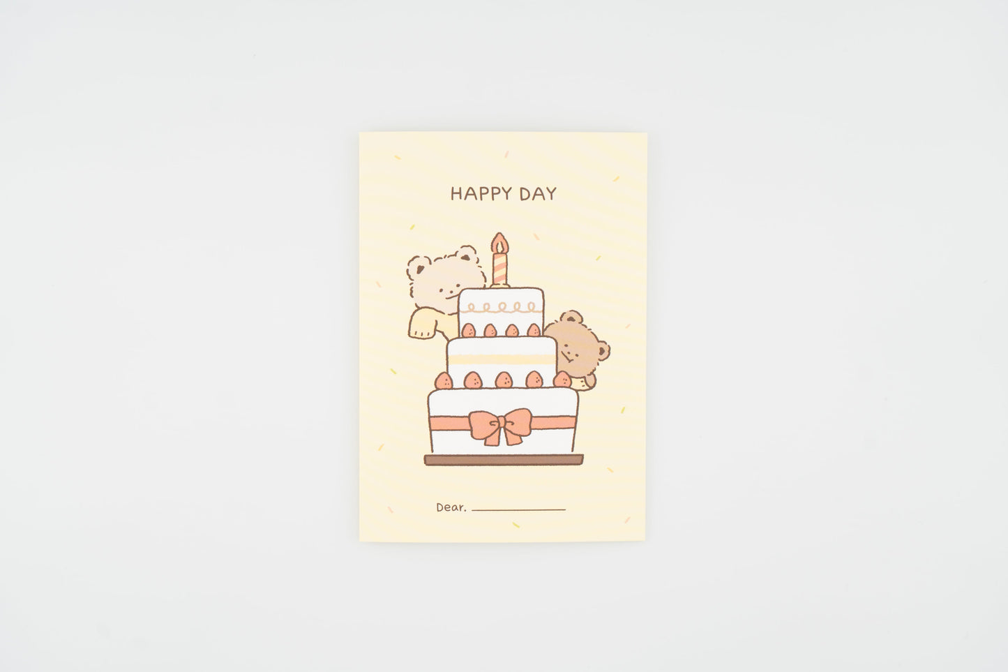 Bushishi Bear Message Card