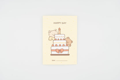 Bushishi Bear Message Card