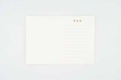 Bushishi Bear Message Card