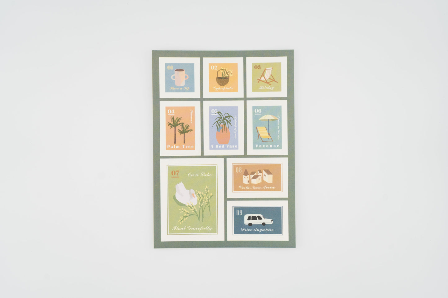 Afterglow Stamp Sticker Set