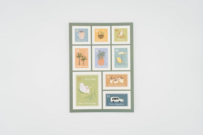 Afterglow Stamp Sticker Set