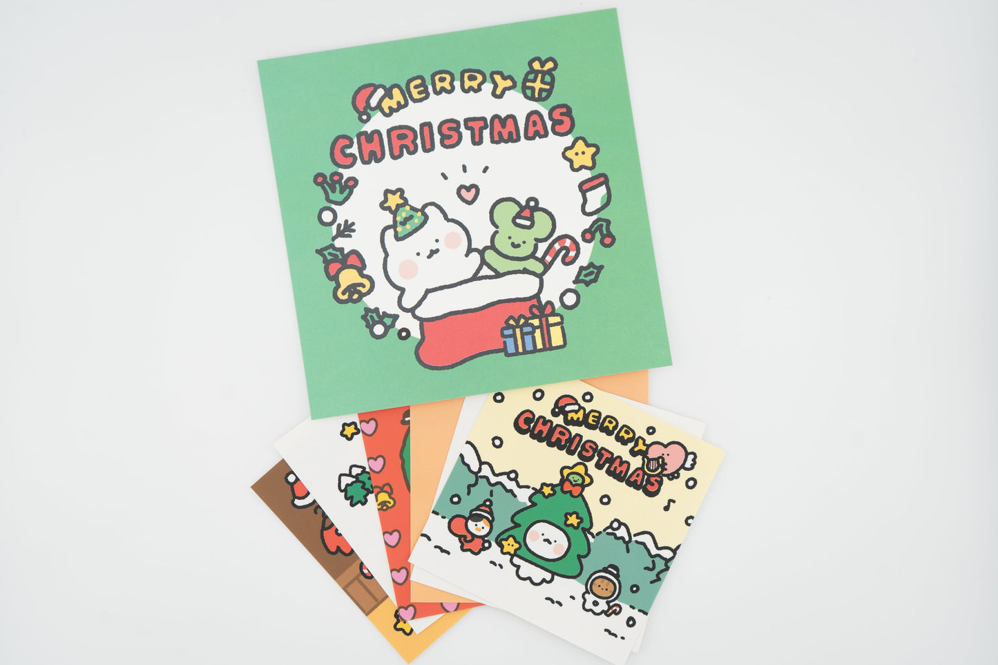 Anyang Christmas Sticker/Card Set