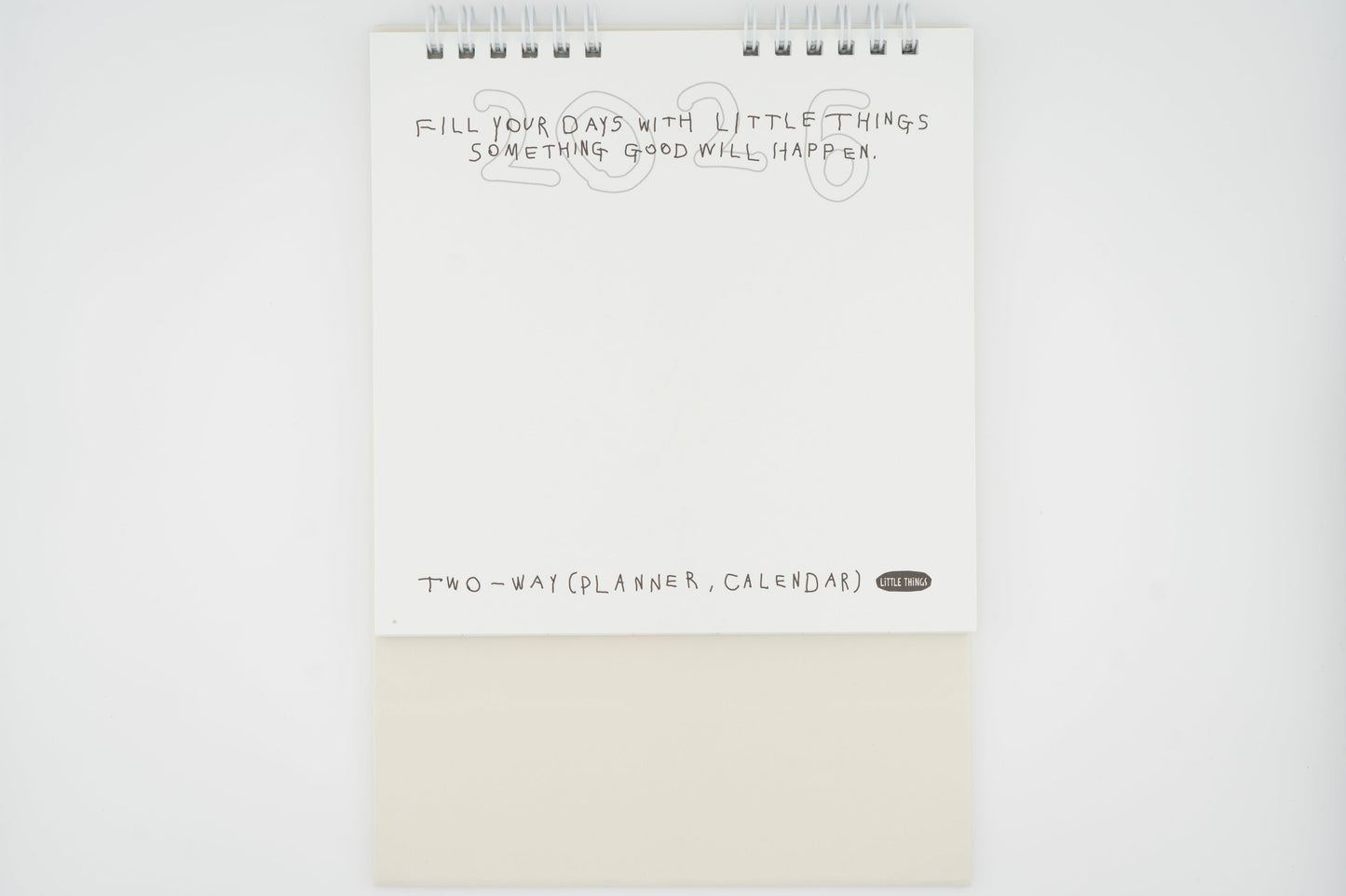 2026 Little Things Two-Way Desk Calendar