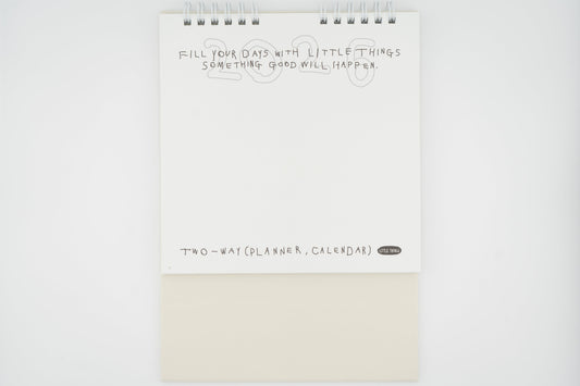 2026 Little Things Two-Way Desk Calendar