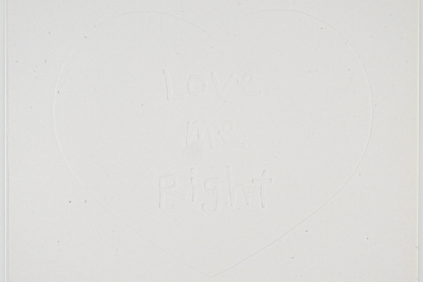 Love Me Right Non-Dated Diary