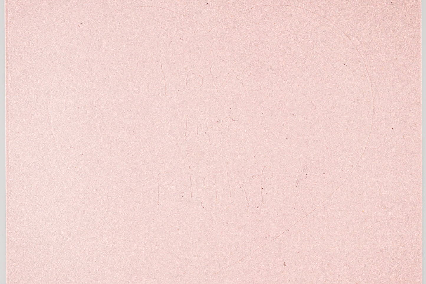 Love Me Right Non-Dated Diary