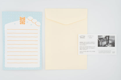 From The Heart Letter Press Message Card
