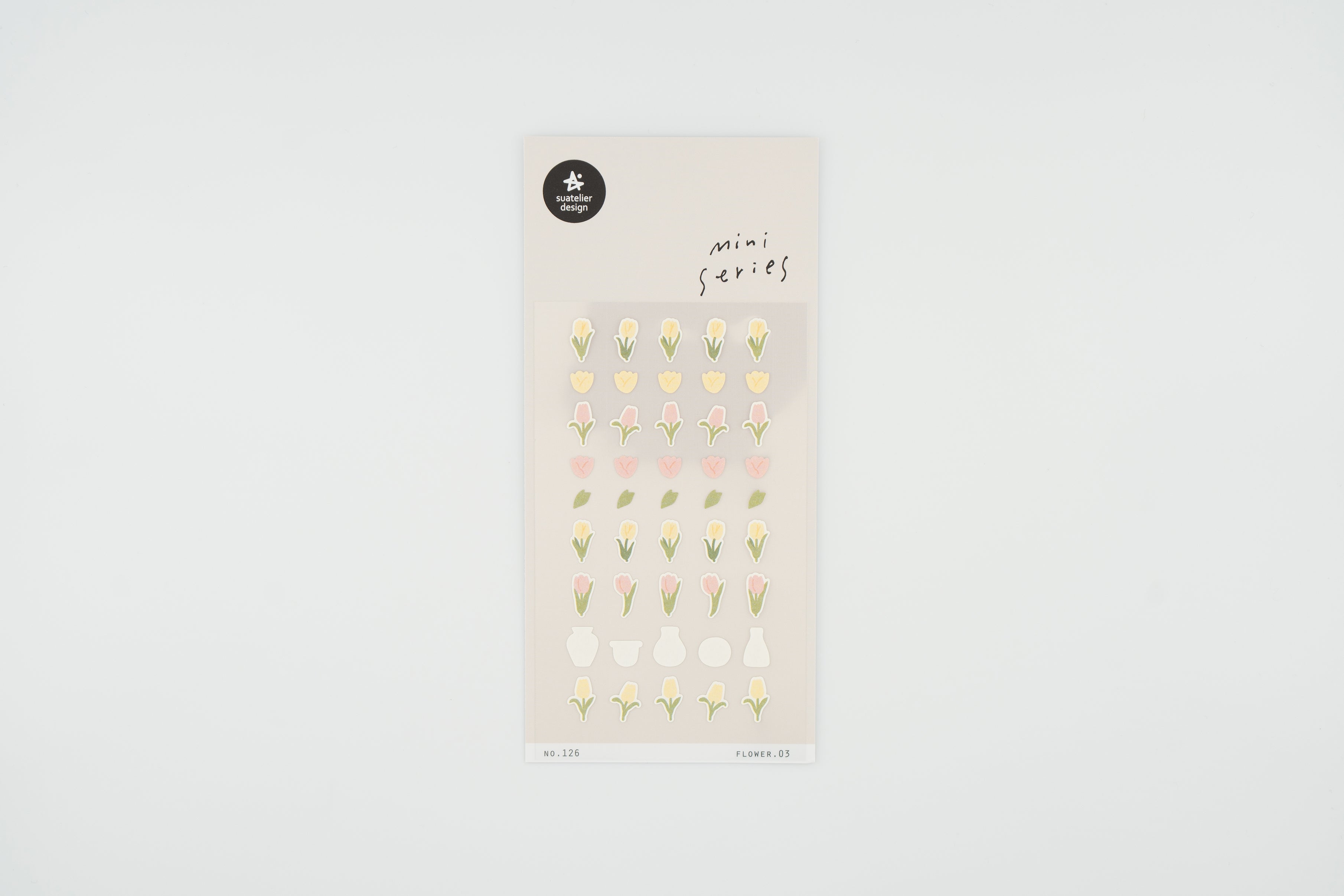 126 Flower.03 Stickers Set – Floine