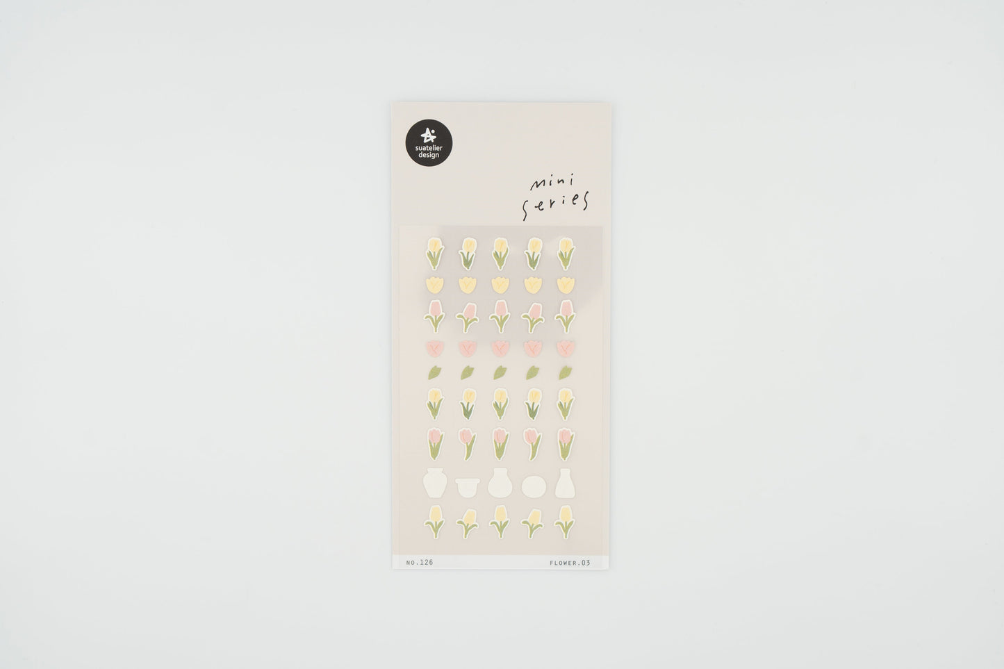 126 Flower.03 Stickers Set
