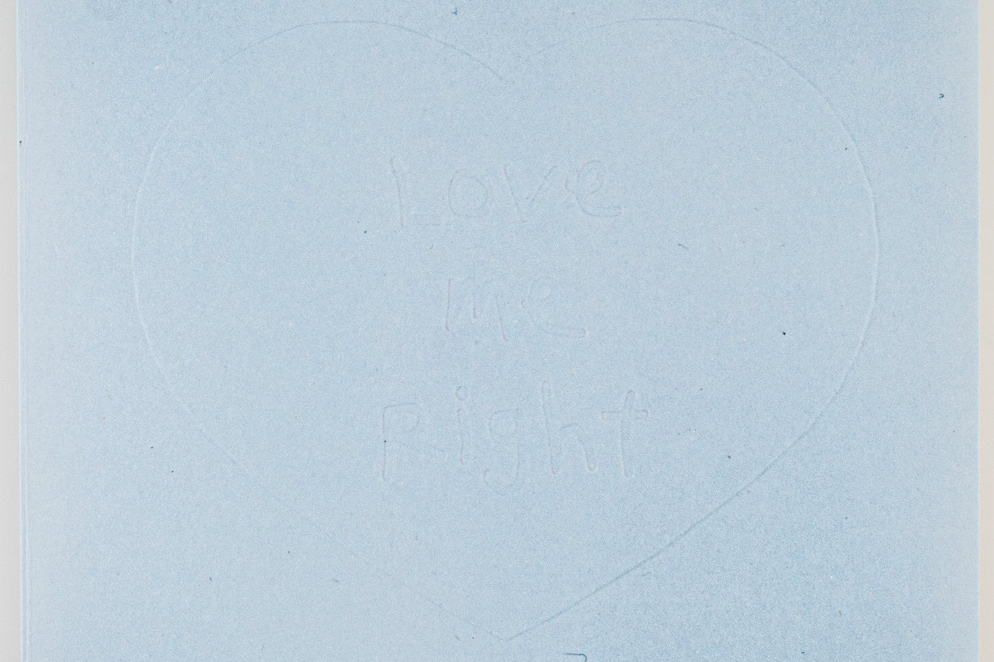 Love Me Right Non-Dated Diary