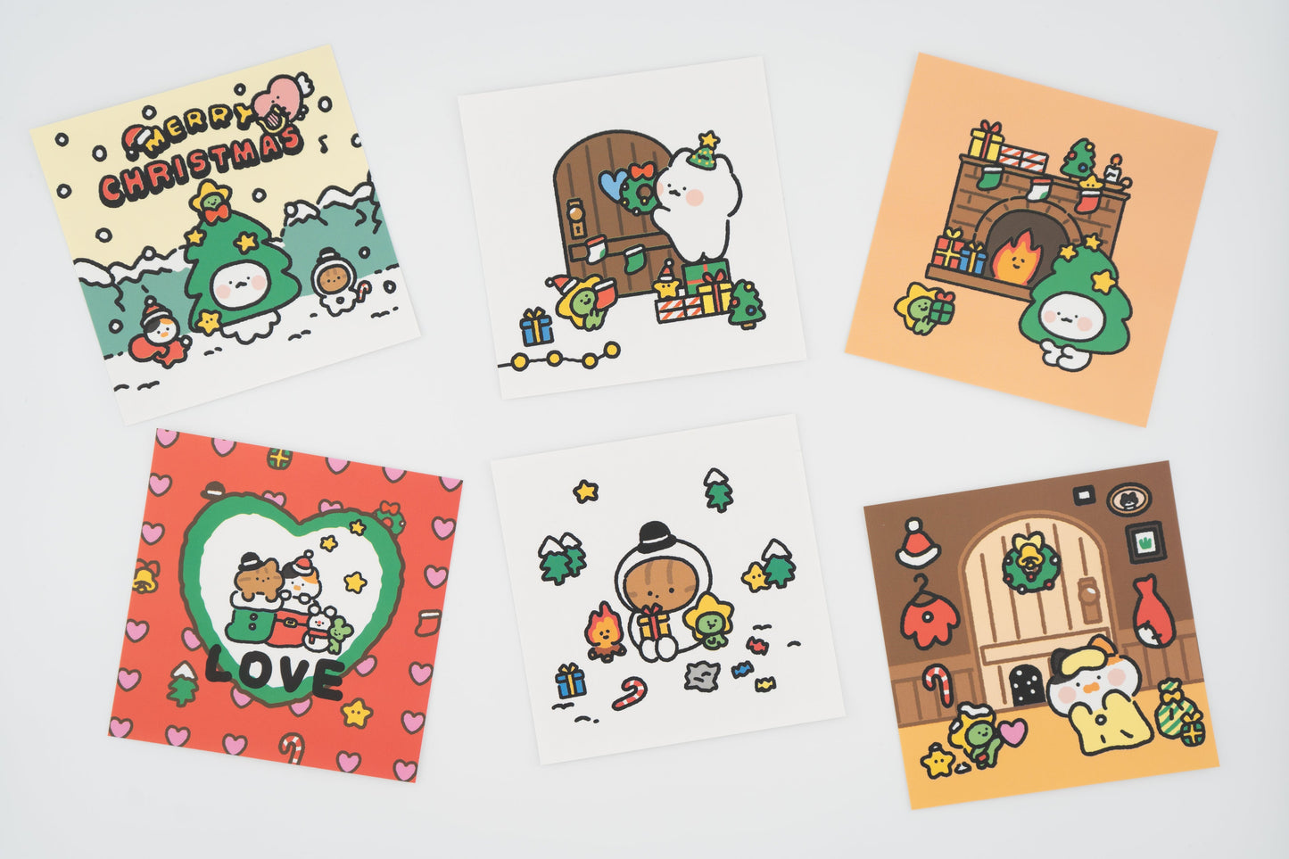 Anyang Christmas Sticker/Card Set